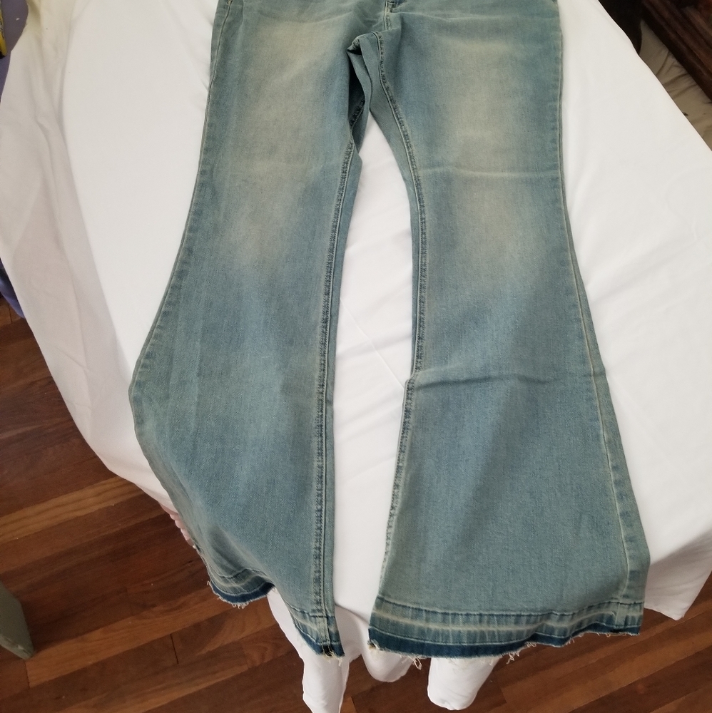Mossimo high rise flare jeans 18